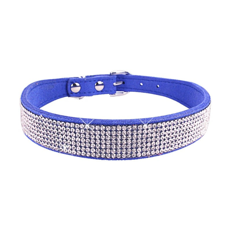 Collana polsino scintillante con paillettes per un look glamour