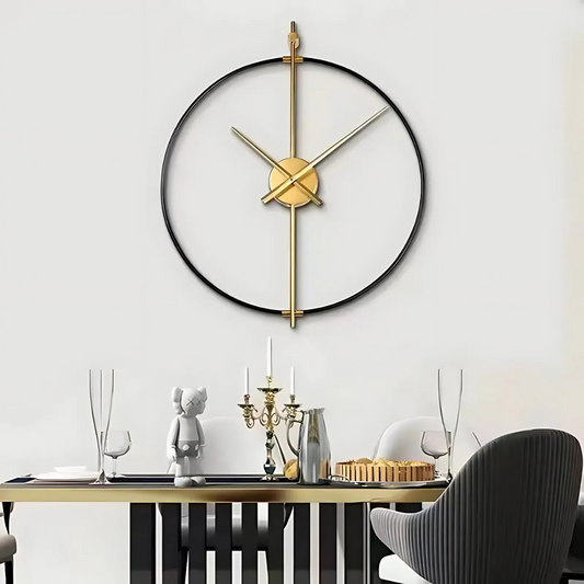 Timenis - Grande Orologio da Parete Elegante per un Interno Moderno