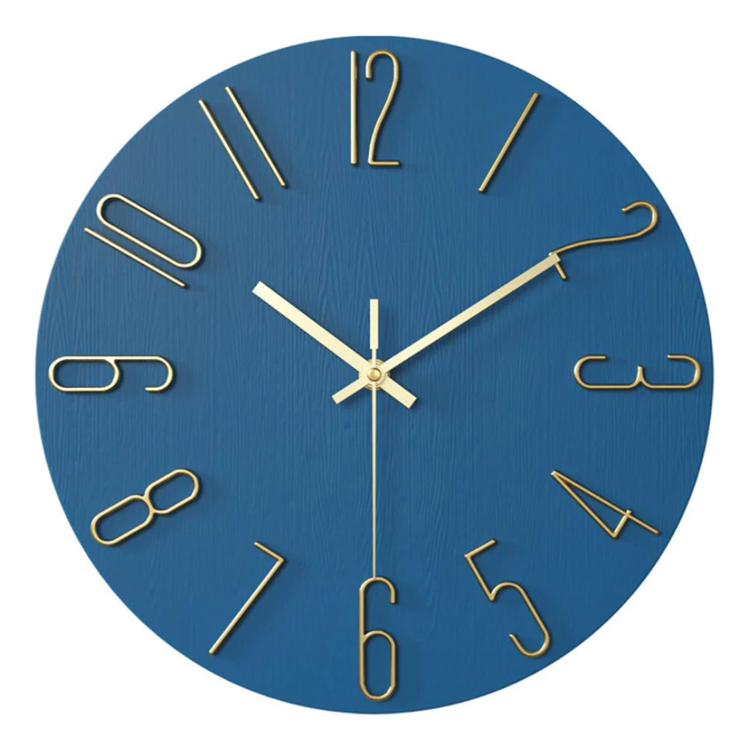 Noble - Orologio da parete sottile e elegante perfetto per il soggiorno
