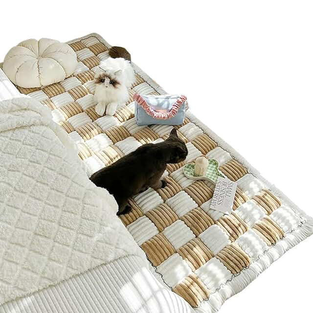 Coperta di Lusso Impermeabile per Cani con Fondo Antiscivolo