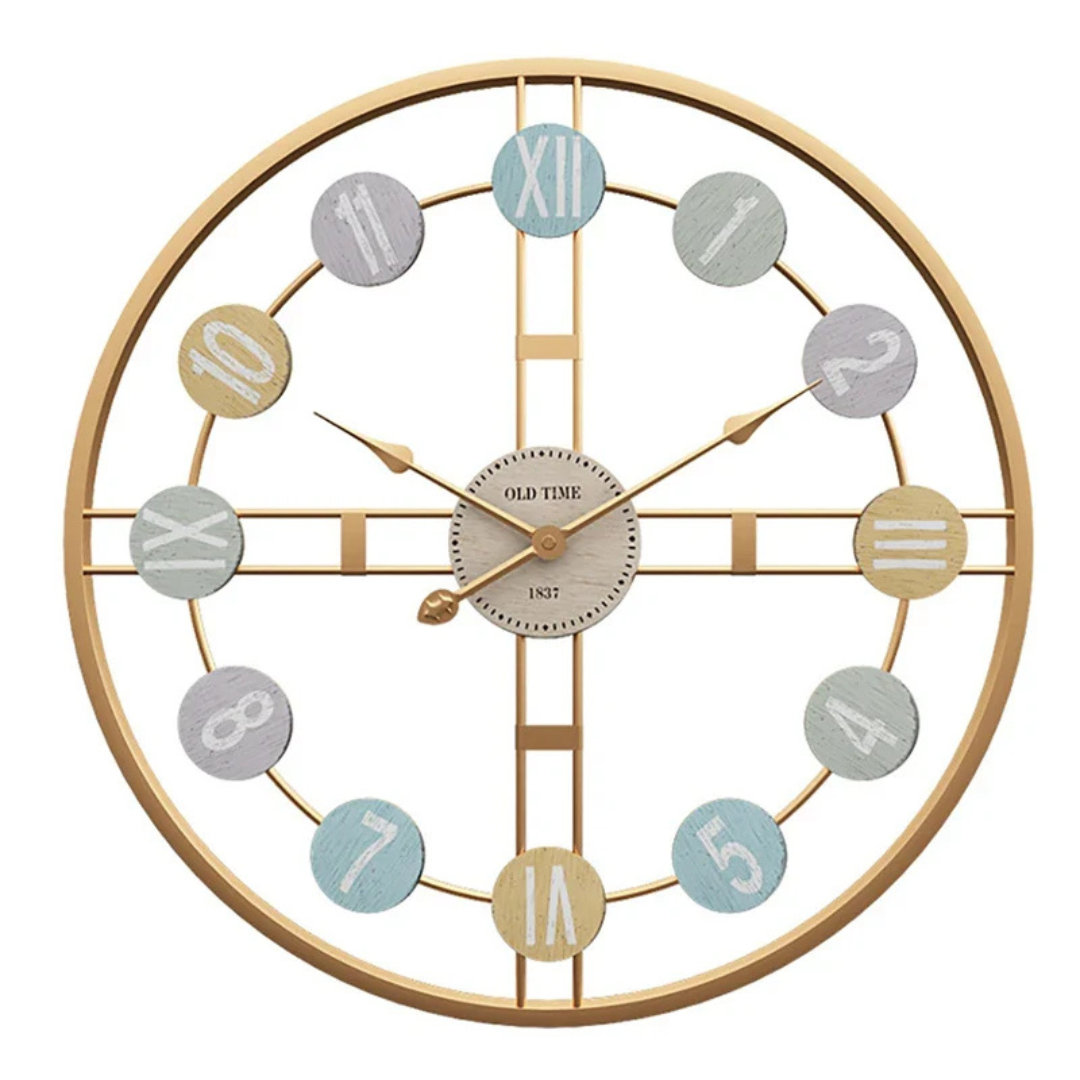 Grande orologio da parete per il soggiorno - elemento decorativo elegante e funzionale