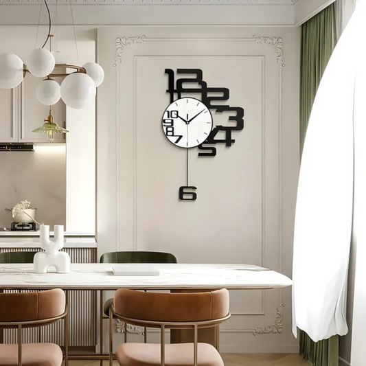 Aevum - Orologio da Parete Silenzioso Elegante e Moderno per una Casa di Stile