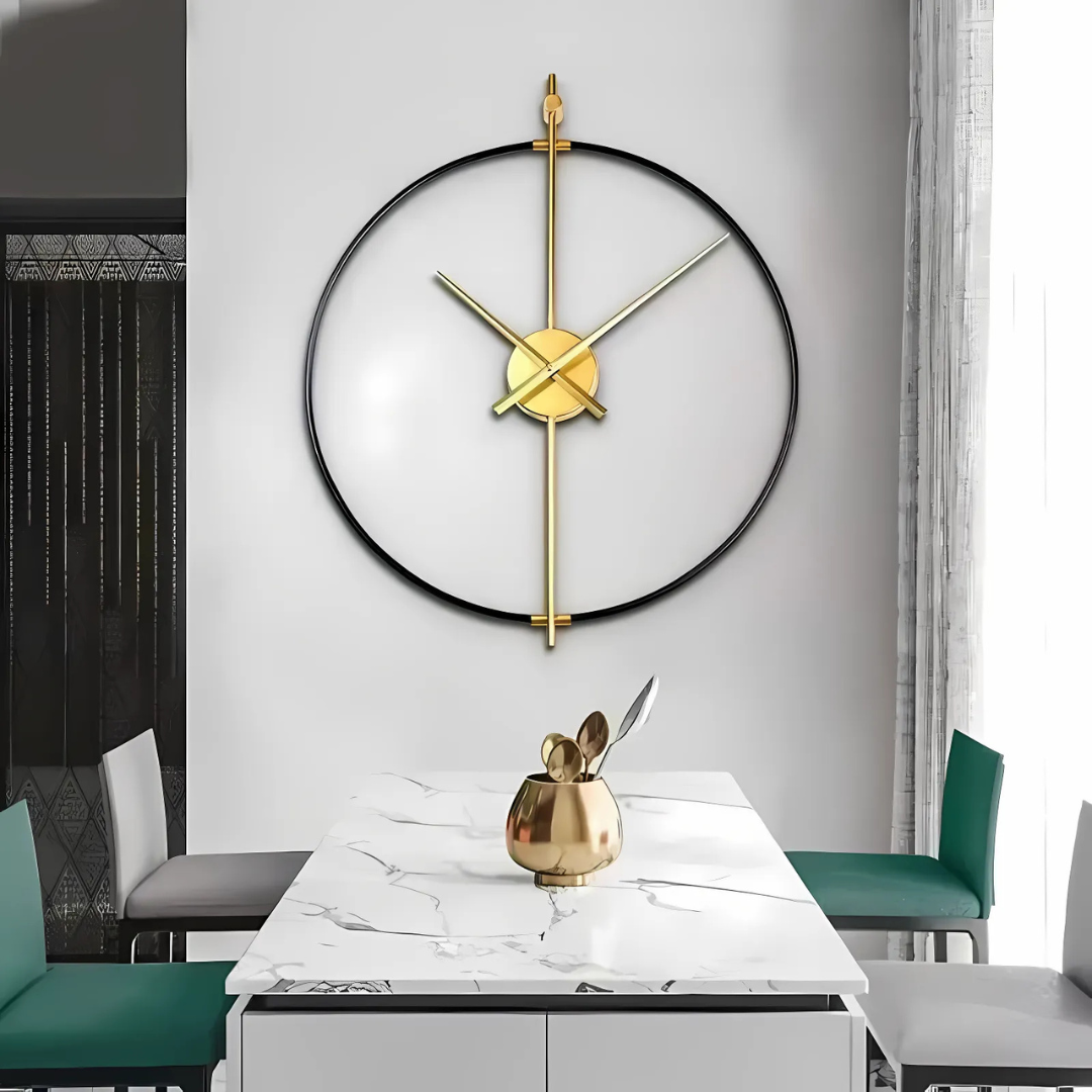 Timenis - Grande Orologio da Parete Elegante per un Interno Moderno