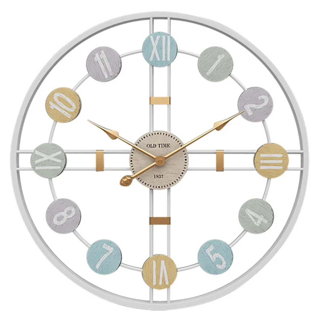 Grande orologio da parete per il soggiorno - elemento decorativo elegante e funzionale
