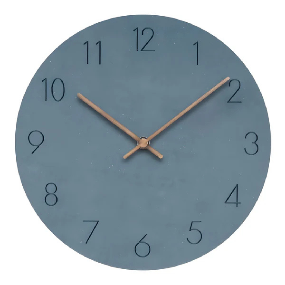 Nork - Orologio da parete in legno elegante e alla moda per un aspetto moderno
