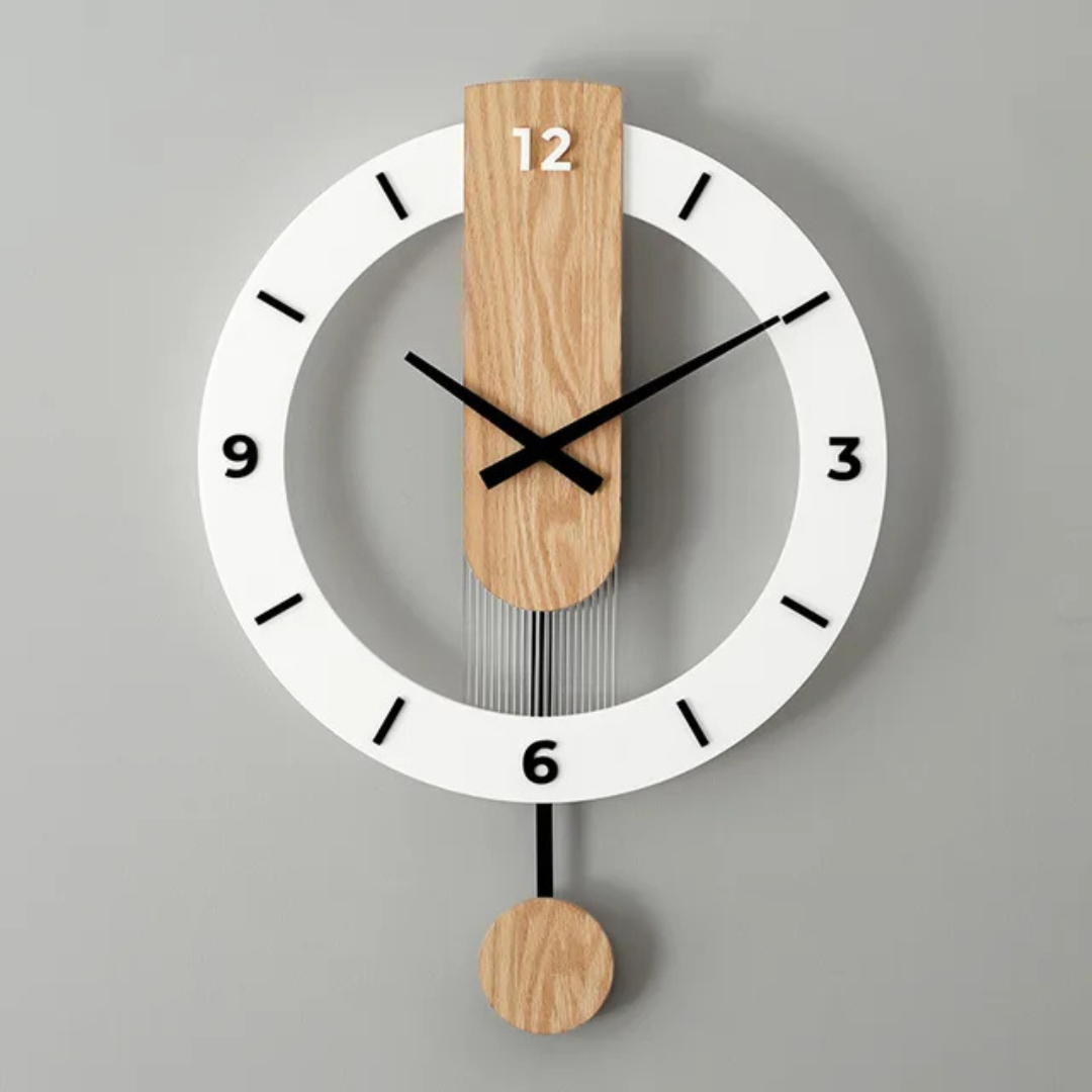 Ritma - Orologio da parete grande e alla moda per un soggiorno elegante