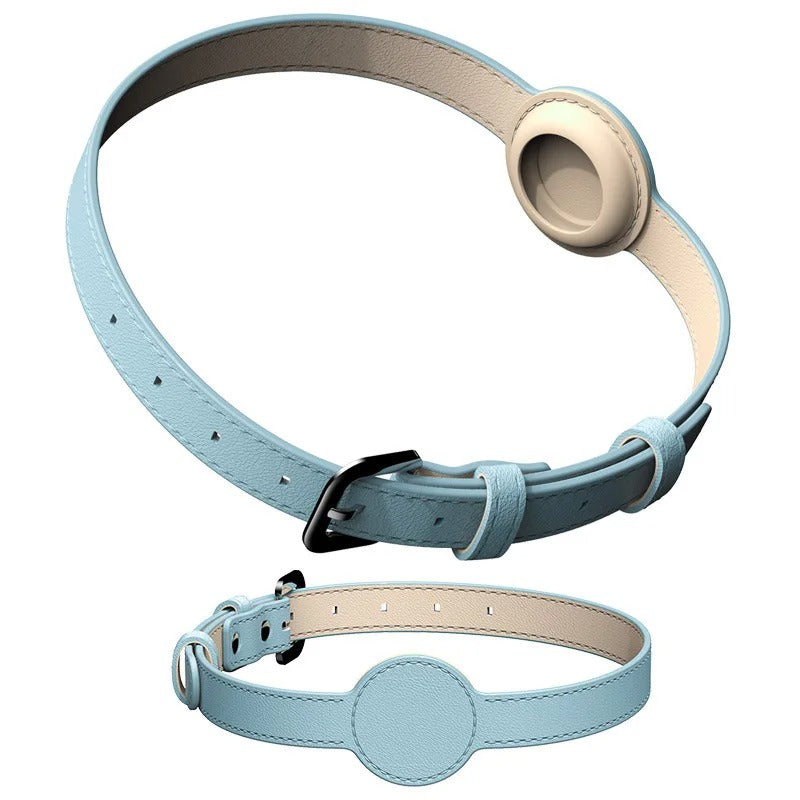 Collare per cane elegante con supporto Airtag integrato per il tracciamento definitivo