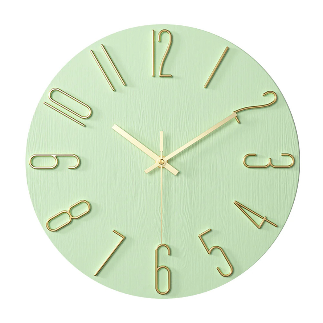 Noble - Orologio da parete sottile e elegante perfetto per il soggiorno