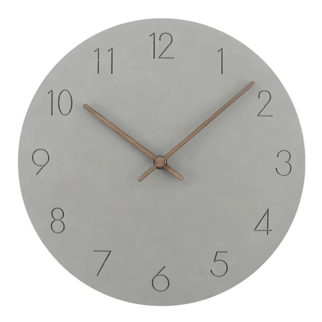 Nork - Orologio da parete in legno elegante e alla moda per un aspetto moderno
