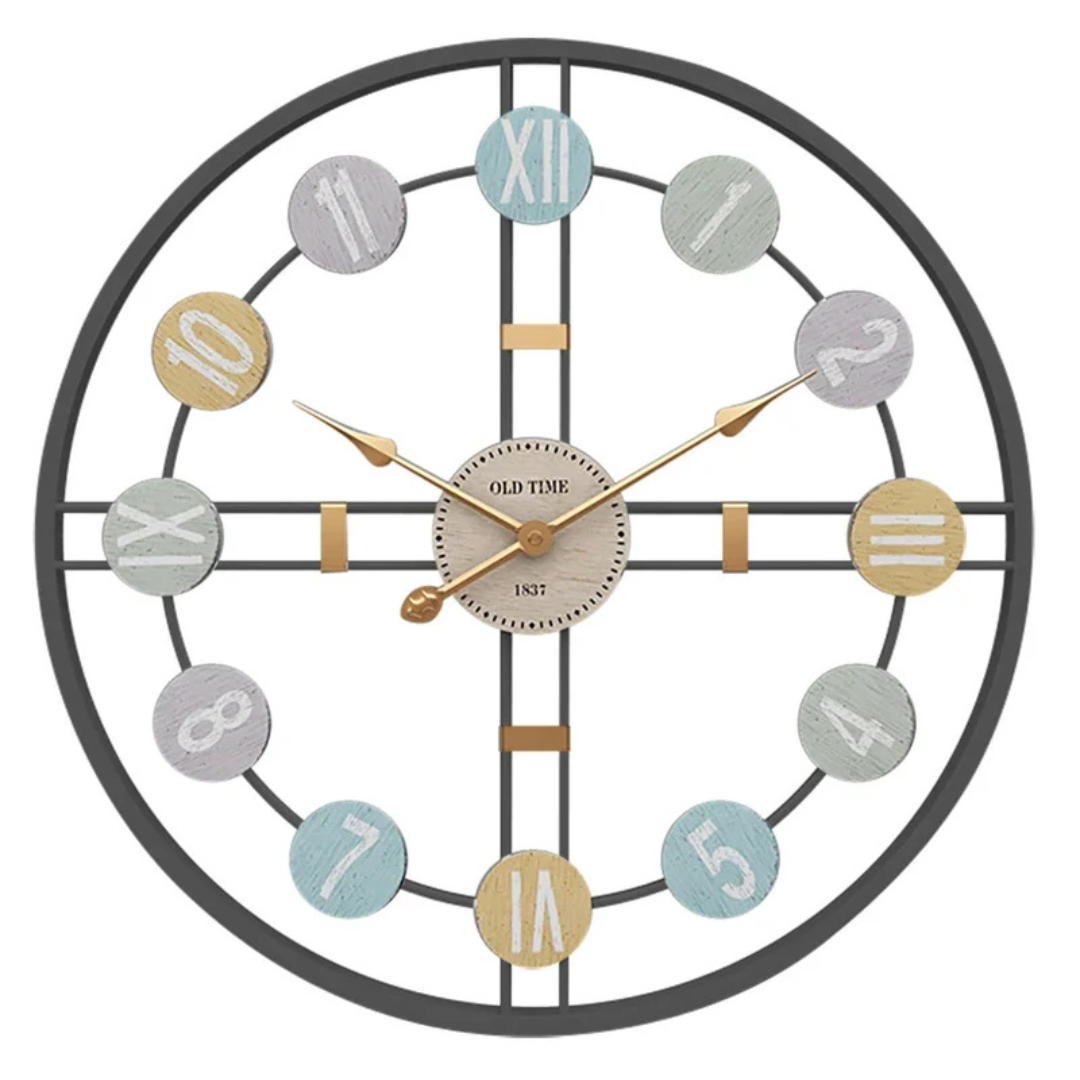 Grande orologio da parete per il soggiorno - elemento decorativo elegante e funzionale