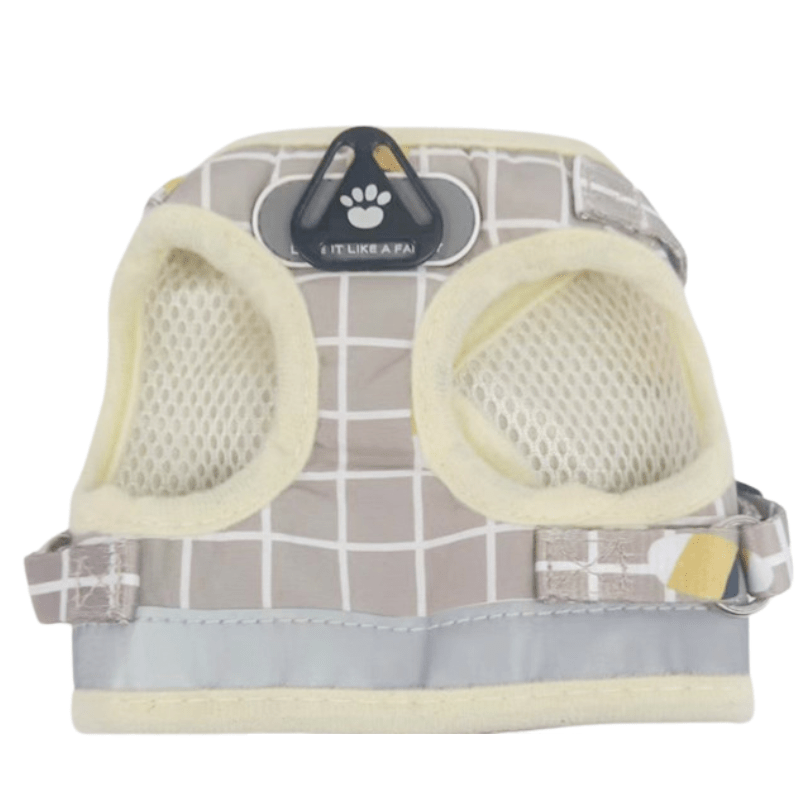 Set canotta riflettente protettiva e cintura per camminare in sicurezza con stile