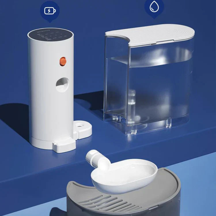 PetFresh | Fontana d'acqua wireless da 1,8L per un facile e sano piacere di bere