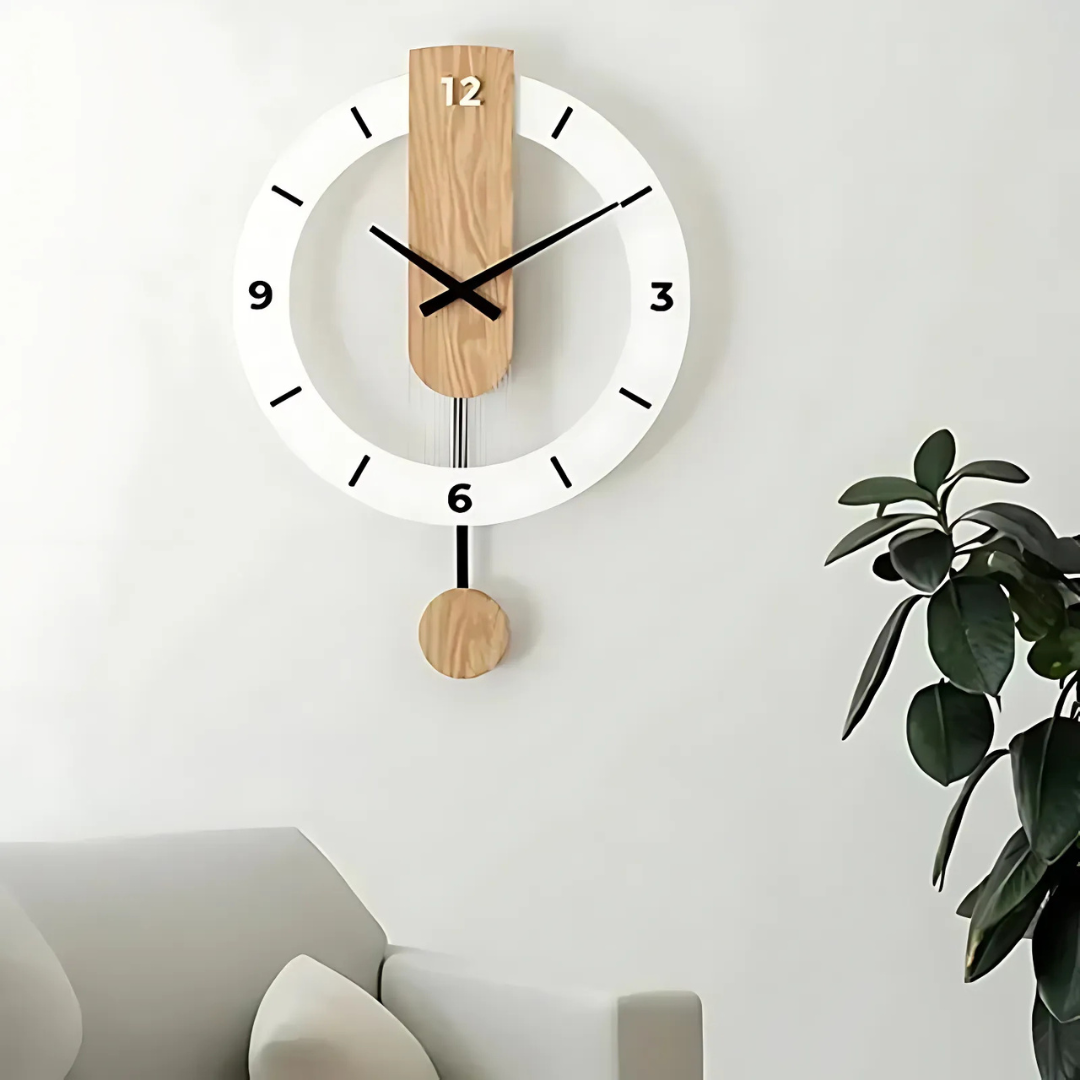 Ritma - Orologio da parete grande e alla moda per un soggiorno elegante