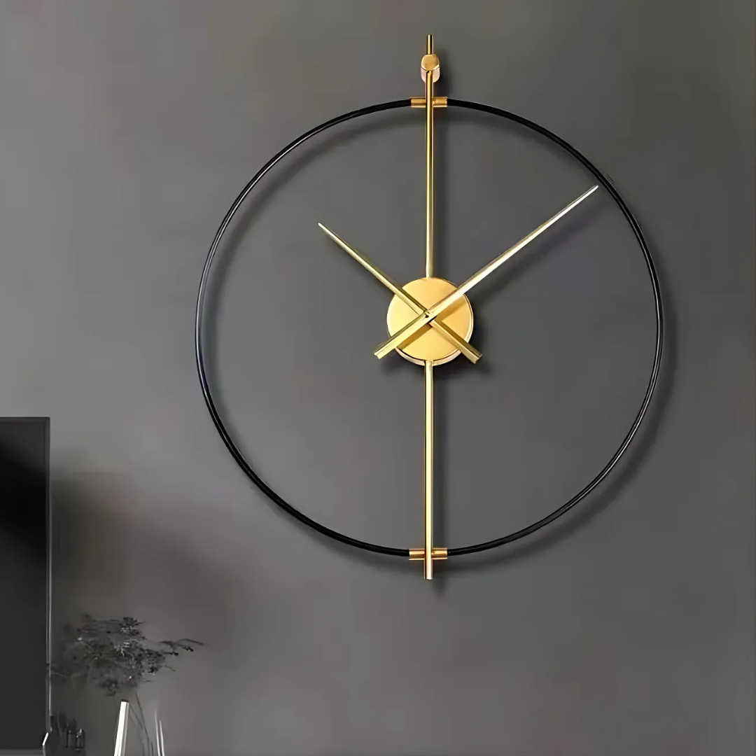 Timenis - Grande Orologio da Parete Elegante per un Interno Moderno