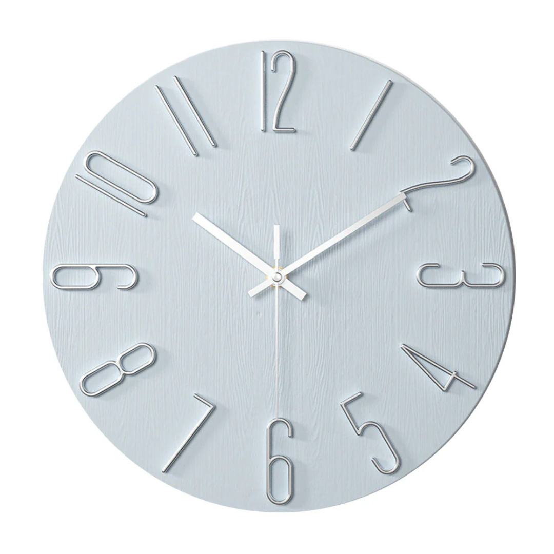 Noble - Orologio da parete sottile e elegante perfetto per il soggiorno