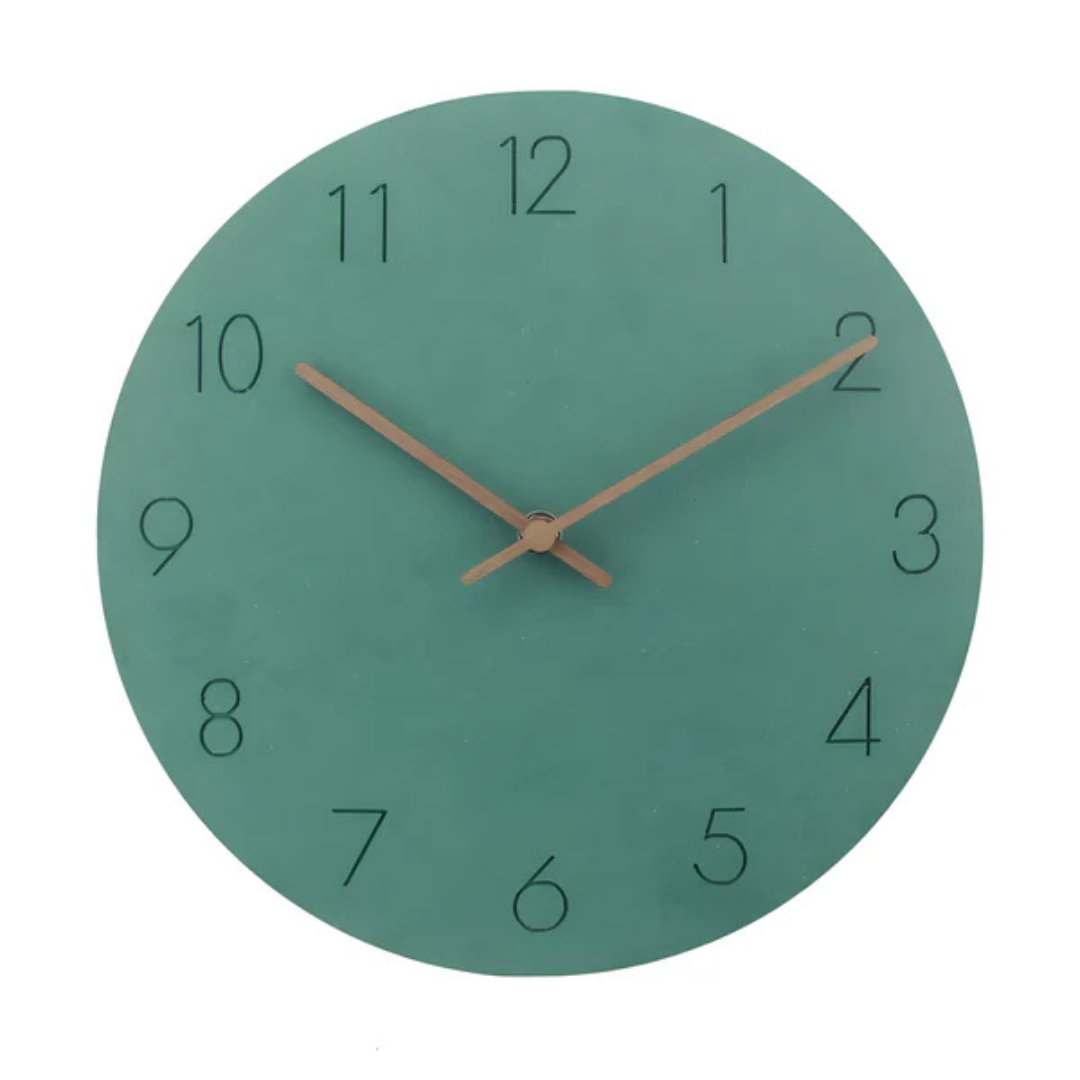 Nork - Orologio da parete in legno elegante e alla moda per un aspetto moderno