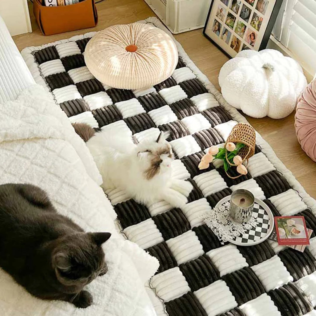 Coperta di Lusso Impermeabile per Cani con Fondo Antiscivolo