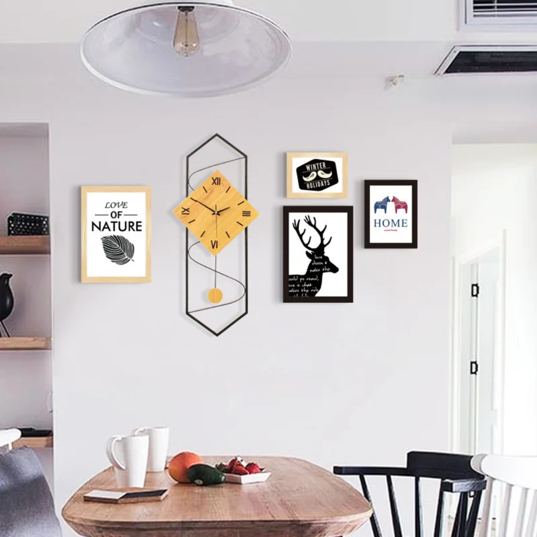 Vetra - Orologio da Parete Elegante e Minimalista per Interni di Stile