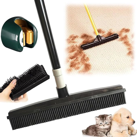 Rimuovi peli per animali versatile con gomma naturale per tutte le superfici