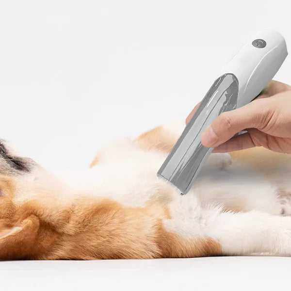Accessorio personalizzabile per la cura degli animali domestici e aspirapolvere con camera trasparente per la massima comodità