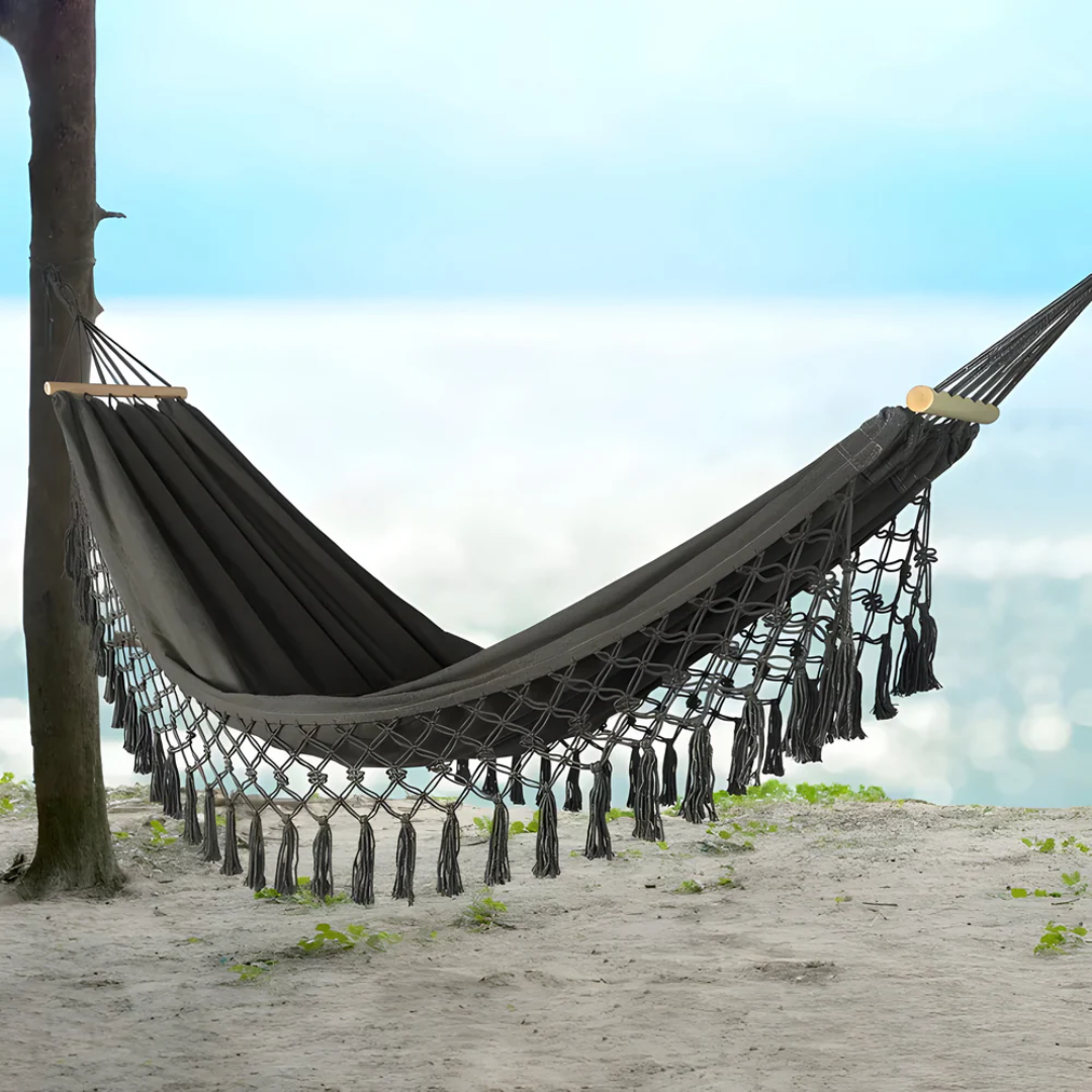 Velri - Amaca di Cotone Boho Lussuosa e Confortevole per il Massimo Relax