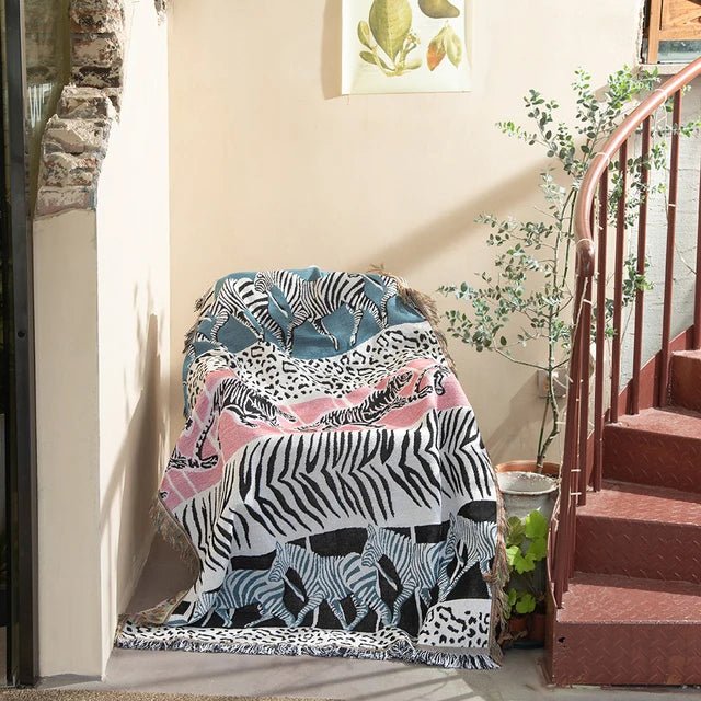 Arazzo da parete intrecciato alla moda – Decorazione moderna per la casa e accento d'interni elegante