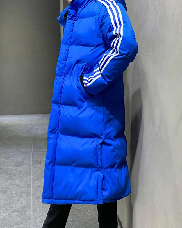 Calvin Women's Winter Jacket – Long Model with Hood for Stylish Comfort