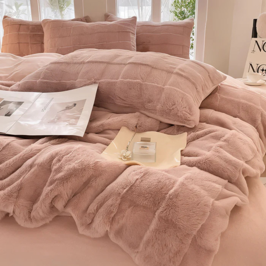 Comfort Estremo: Copripiumino di Lusso in Morbido Pile 155x220 per Notti Calde e Accoglienti Tutto l'Anno