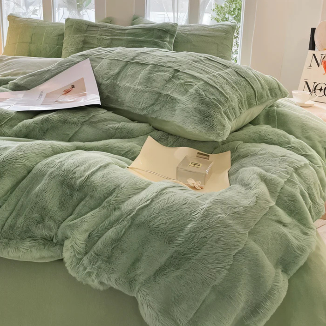Comfort Estremo: Copripiumino di Lusso in Morbido Pile 155x220 per Notti Calde e Accoglienti Tutto l'Anno