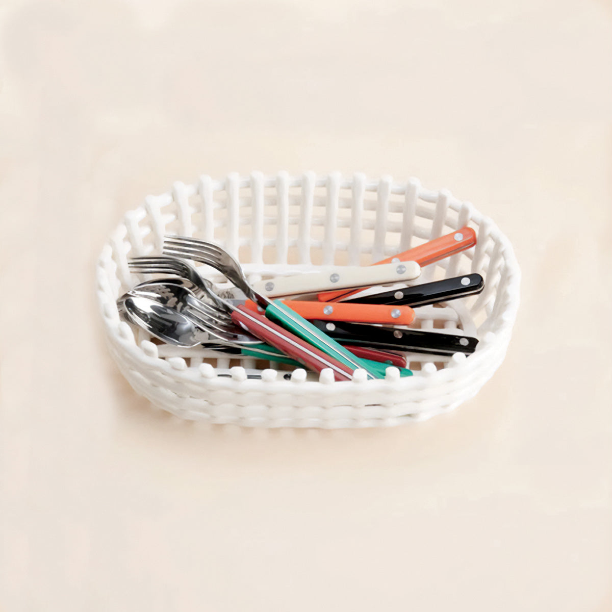 Collezione Forma Basket - Contenitore Elegante e Pratico per un Interno Sofisticato