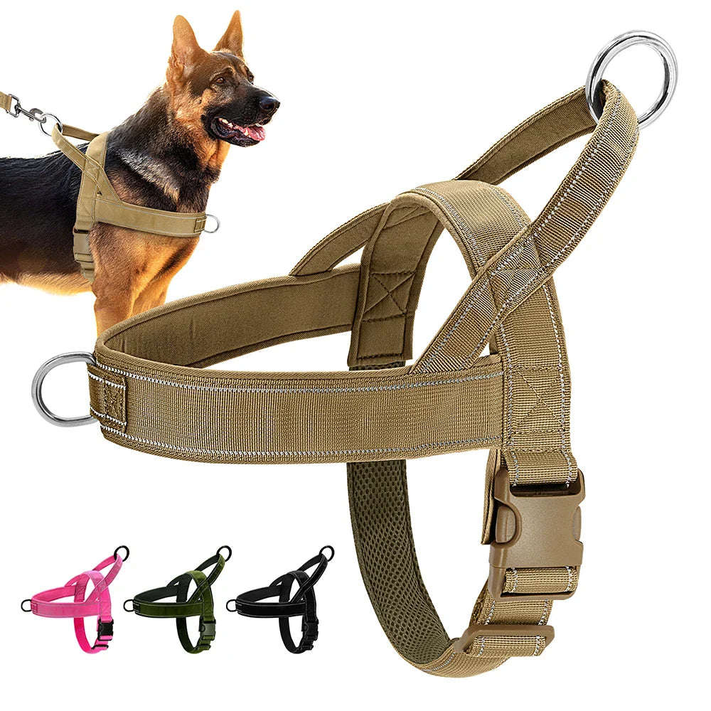 Pettorina da allenamento in nylon comoda per cani piccoli e medi