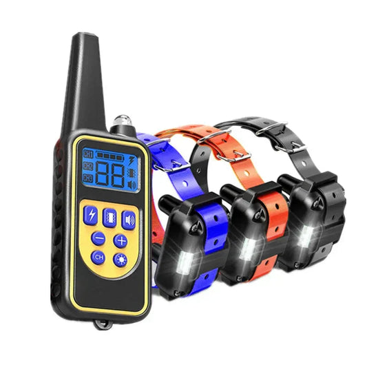 Collare impermeabile per addestramento cani con batteria ricaricabile – addestramento facile ed efficiente