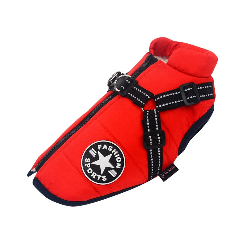 Cappotto impermeabile di lusso per cani con isolamento accogliente per un calore extra