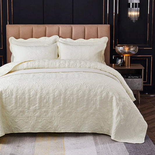 Trapunta in cotone bianco Lux per comfort supremo – Disponibile in 150x200 cm e 200x220 cm