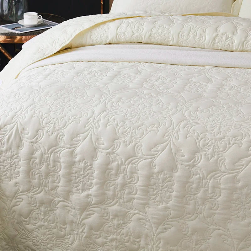 Trapunta in cotone bianco Lux per comfort supremo – Disponibile in 150x200 cm e 200x220 cm