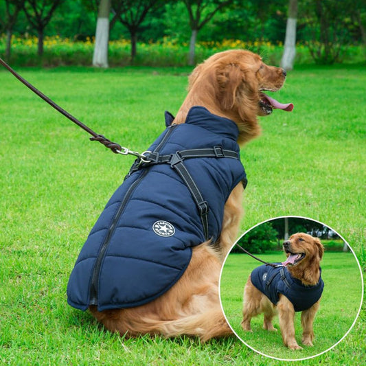 Cappotto impermeabile di lusso per cani con isolamento accogliente per un calore extra