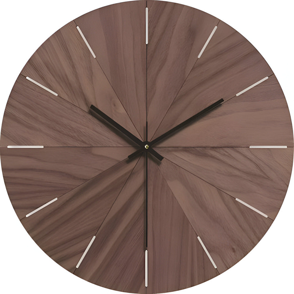 Arista - Orologio da parete in legno elegante e minimalista per un aspetto moderno