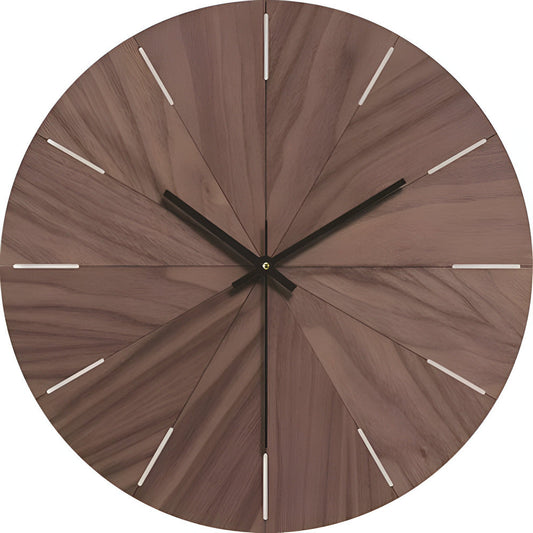 Arista - Orologio da parete in legno elegante e minimalista per un aspetto moderno