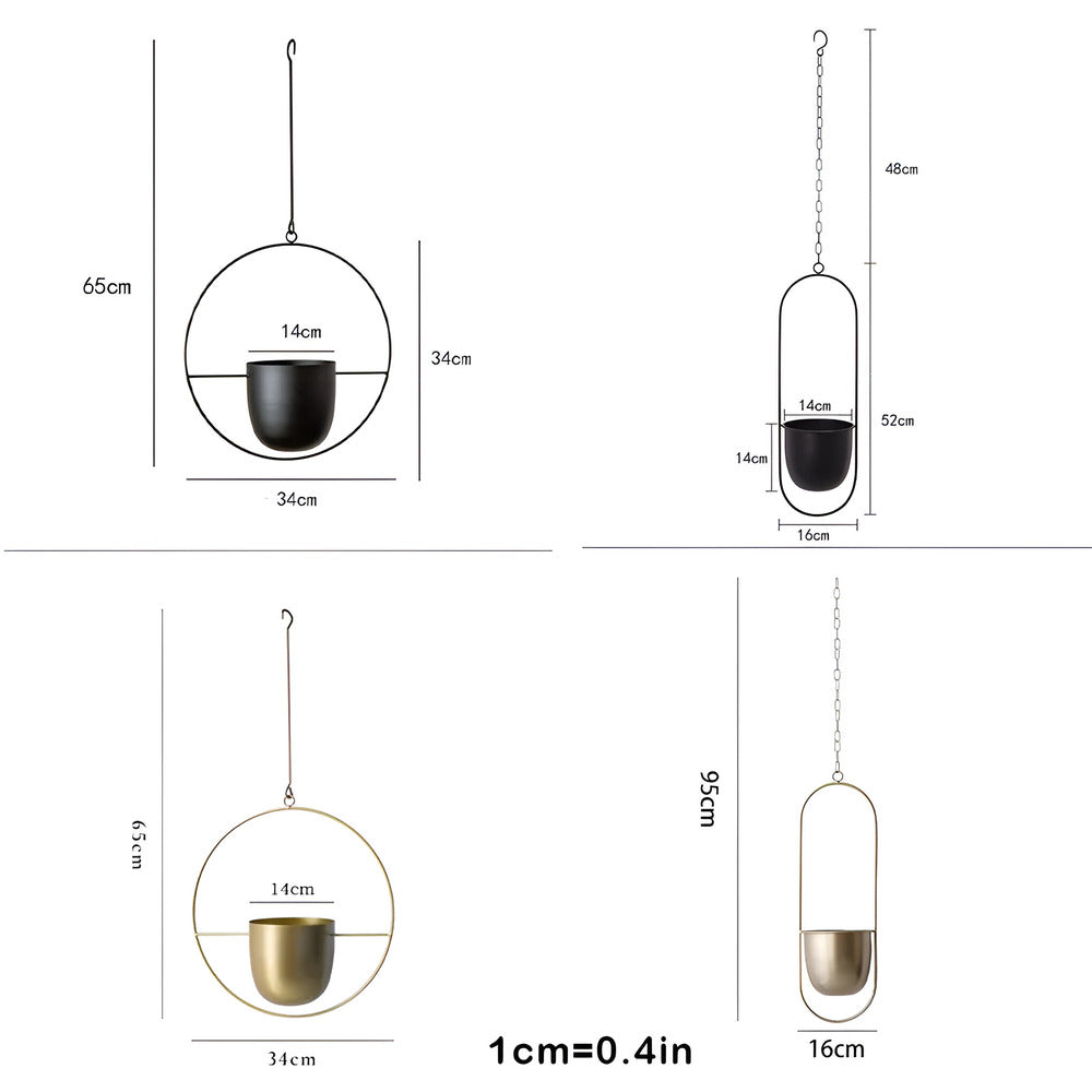 Caelessa - Vaso da parete elegante e raffinato per un interno moderno