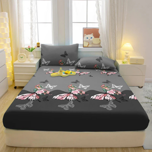 Copriletto Grigio Chic – Lussuoso Plaid Decorativo per una Camera da Letto Elegante