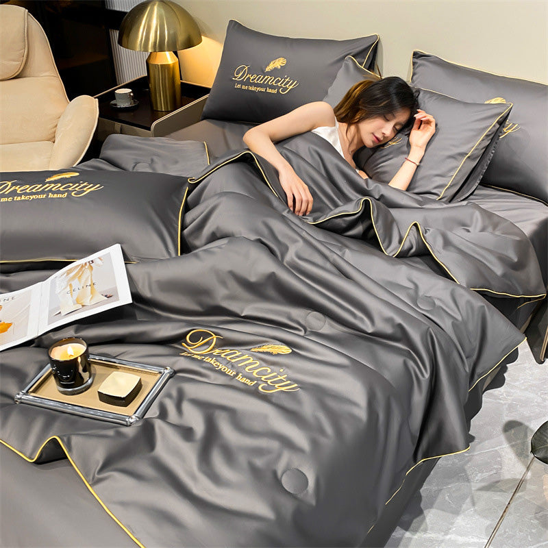 Piumino ultra leggero traspirante con temperatura regolabile per un sonno perfetto