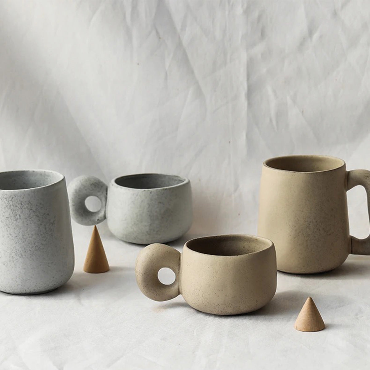 LouvStone - Bicchieri in Pietra Autentica | Ceramica Artigianale Fatta a Mano