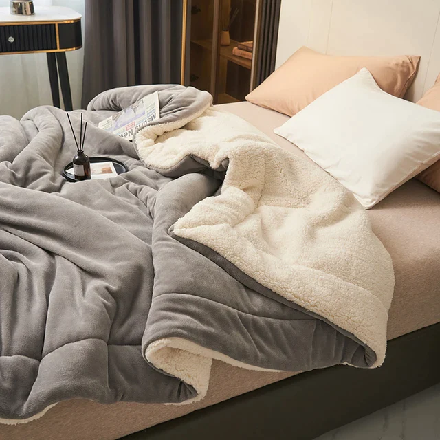Coperta in pile lussuosa - Plaid morbido e caldo per il massimo comfort in soggiorno e camera da letto