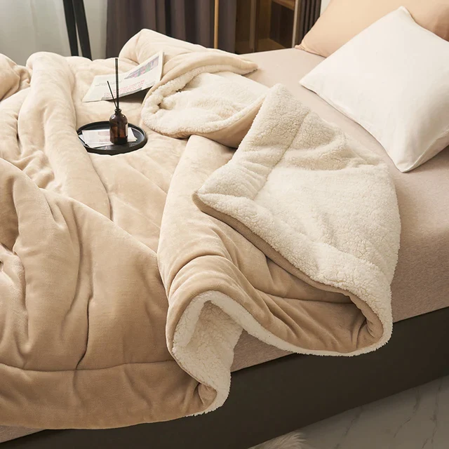Coperta in pile lussuosa - Plaid morbido e caldo per il massimo comfort in soggiorno e camera da letto