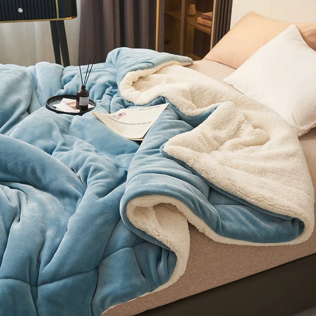 Coperta in pile lussuosa - Plaid morbido e caldo per il massimo comfort in soggiorno e camera da letto