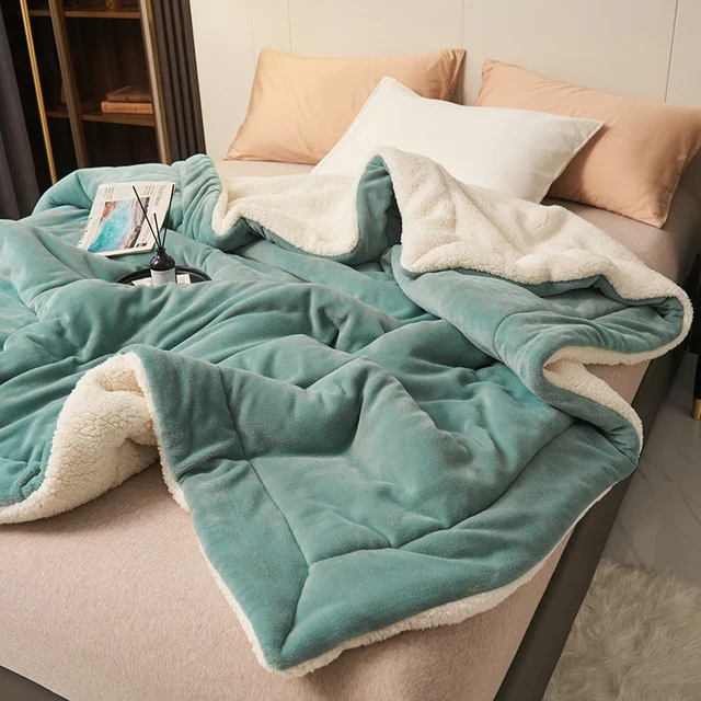 Coperta in pile lussuosa - Plaid morbido e caldo per il massimo comfort in soggiorno e camera da letto