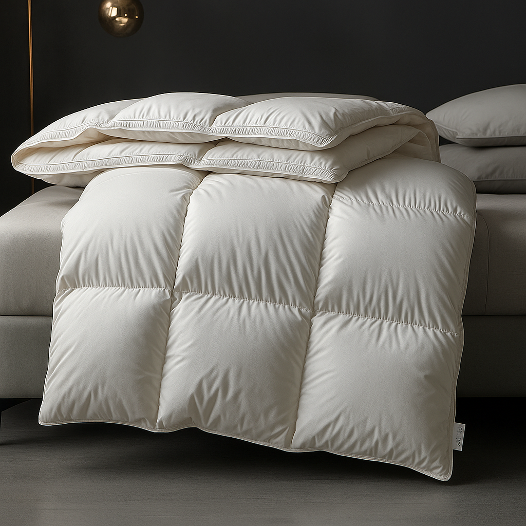 Luxe Completo Piumone - Biancheria da Letto Morbida come Seta, Calda e Traspirante per il Massimo Comfort del Sonno