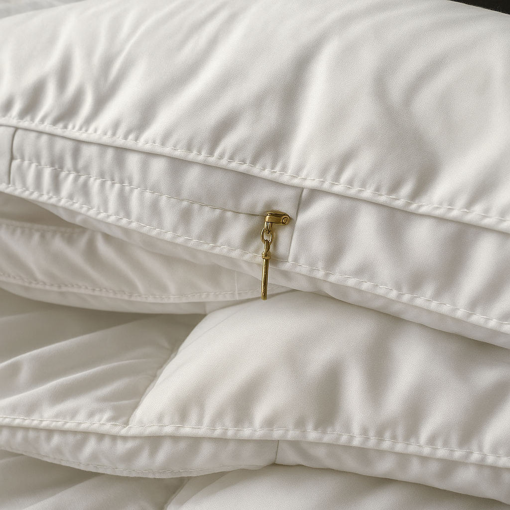 Luxe Completo Piumone - Biancheria da Letto Morbida come Seta, Calda e Traspirante per il Massimo Comfort del Sonno