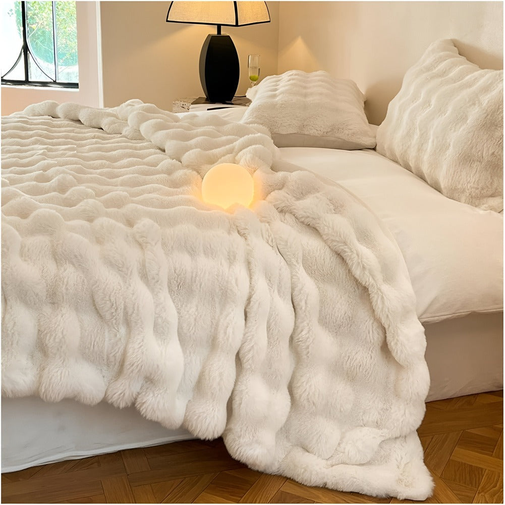 Coperta Morbida e Soffice in Pile – Super Morbida, Calda e Elegante per un Comfort Extra