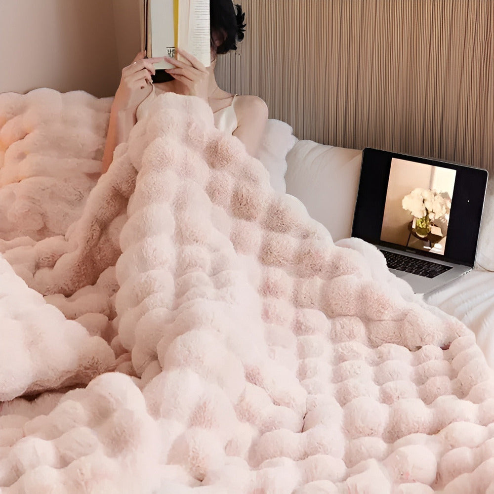 Coperta Morbida e Soffice in Pile – Super Morbida, Calda e Elegante per un Comfort Extra